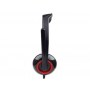 Gembird | MHS-002 Stereo headset | Built-in microphone | 3.5 mm | Black/Red - 4